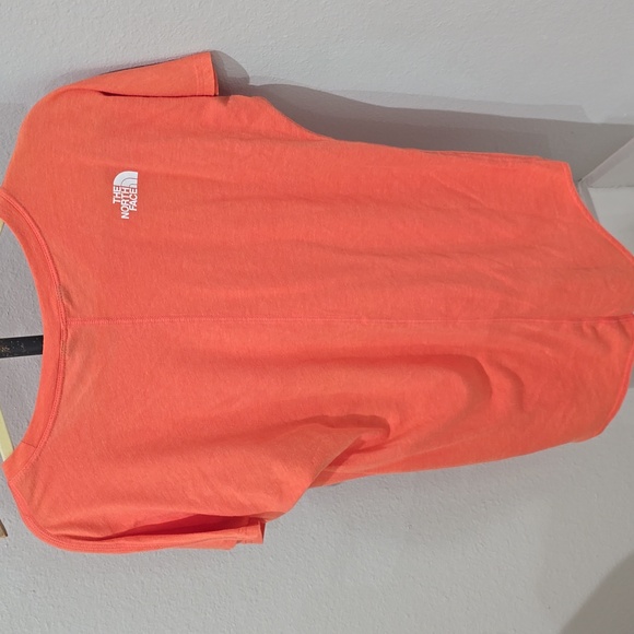 The North Face Women's Orange Graphic Tee Short Sleeve Top T-Shirt Medium - Picture 7 of 11